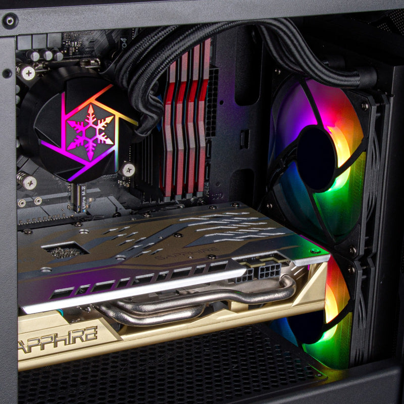 Load image into Gallery viewer, Silverstone vida 240 slim waterkoeling (zwart)