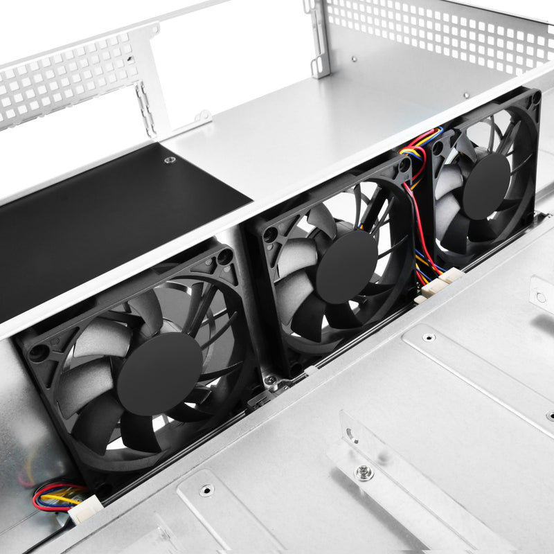 Load image into Gallery viewer, Silverstone rm21-308 rack behuizing (zwart | 1x usb-a 2.0 | 1x usb-a 3.2 (5 gbit s))