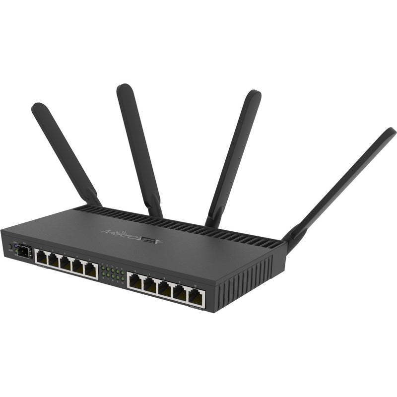 Load image into Gallery viewer, Mikrotik rb4011igs+5hacq2hnd-in router (zwart, annapurna alpine al21400 cpu, sfp+, wi-fi 5)