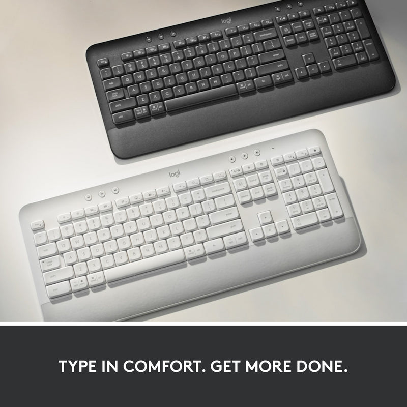 Load image into Gallery viewer, Logitech signature k650 wireless comfort toetsenbord (grafiet, us-international)