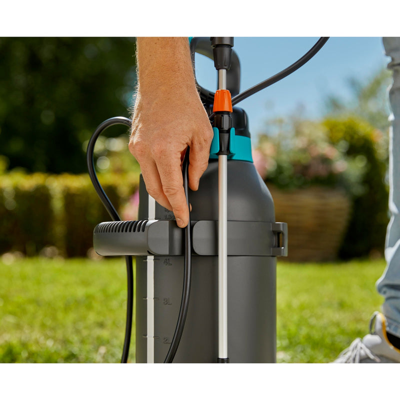 Load image into Gallery viewer, Gardena drukspuit 5 l easypump (grijs turquoise, 11136-20)