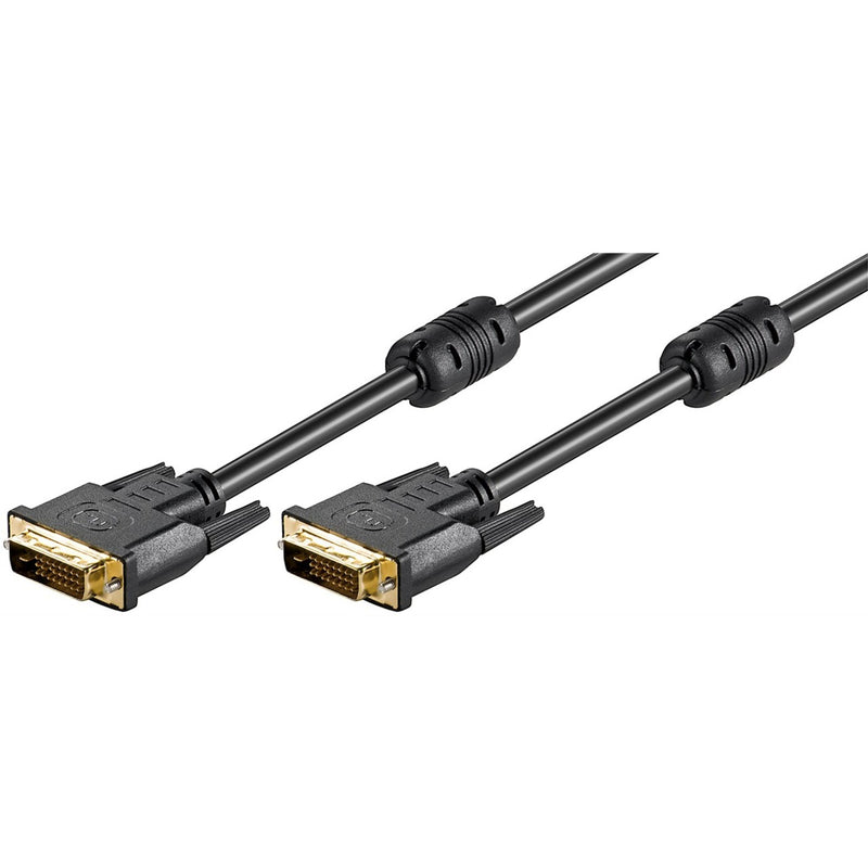 Load image into Gallery viewer, Goobay dvi-d kabel (zwart, 10 meter)