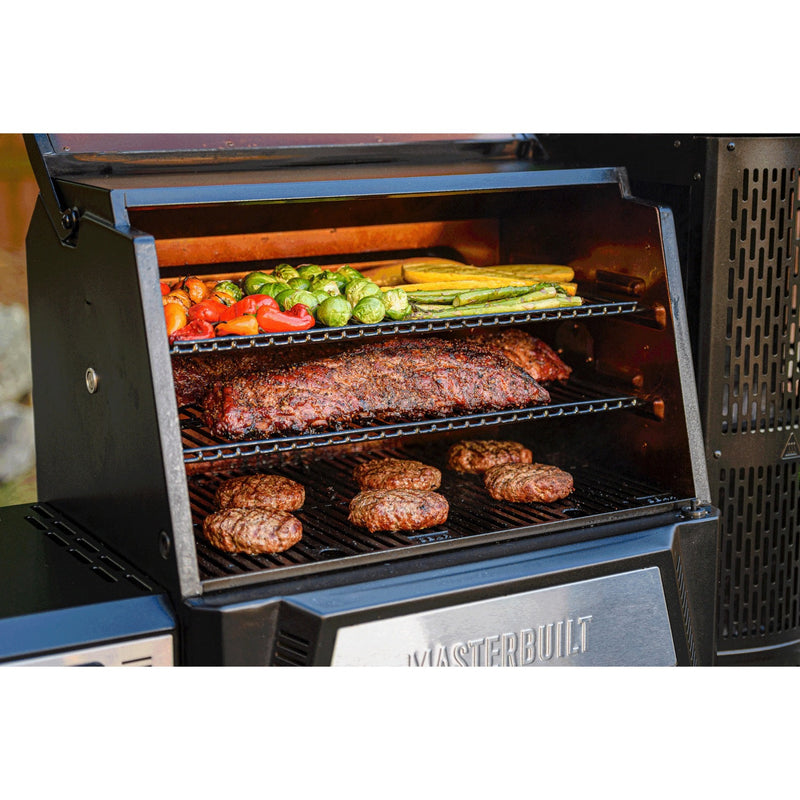 Load image into Gallery viewer, Masterbuilt gravity series warming racks grillrooster (zwart, 2 stuks)