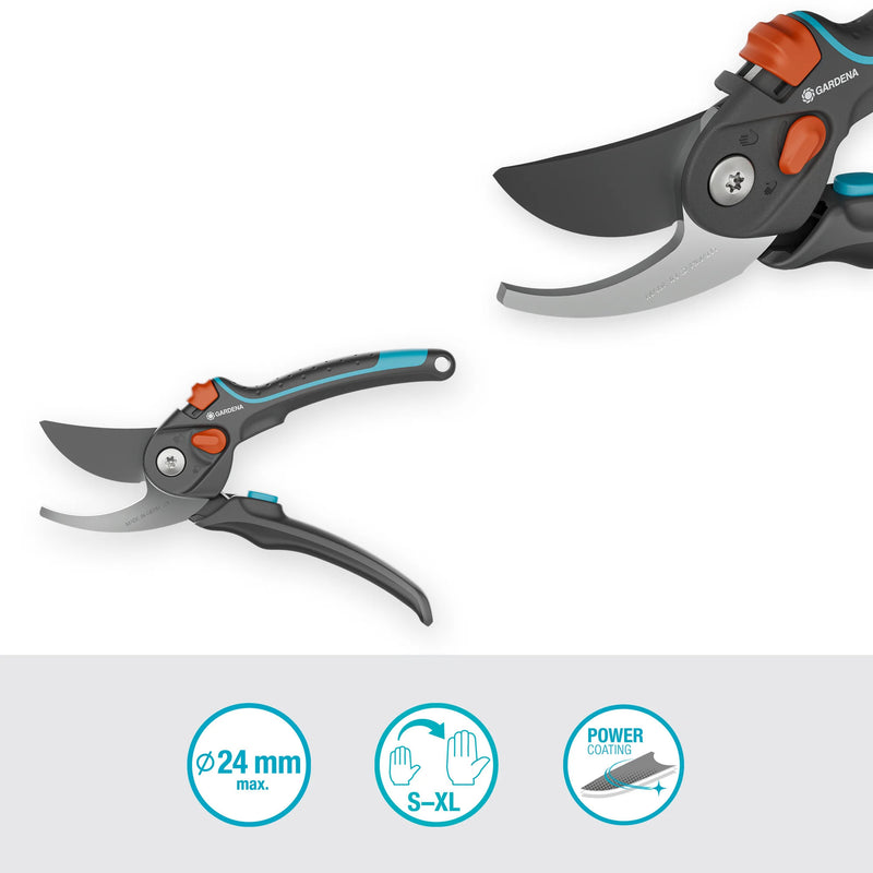 Load image into Gallery viewer, Gardena snoeischaar premiumcut pro flex (grijs turquoise)