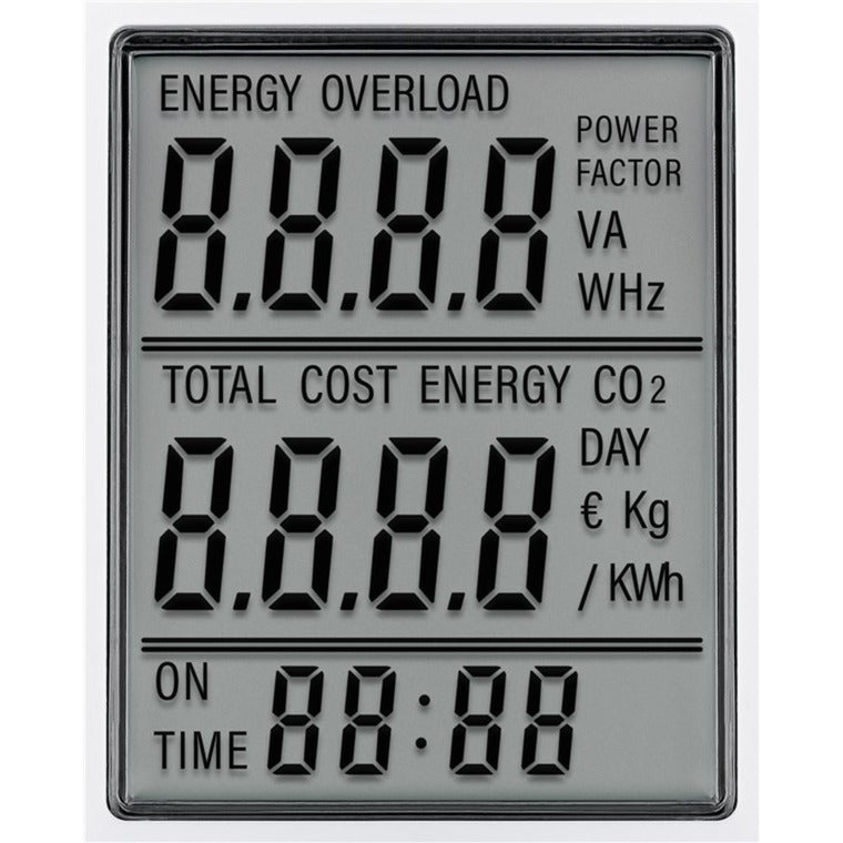 Load image into Gallery viewer, Goobay digitale energiekostenmeter pro meetapparaat (wit)