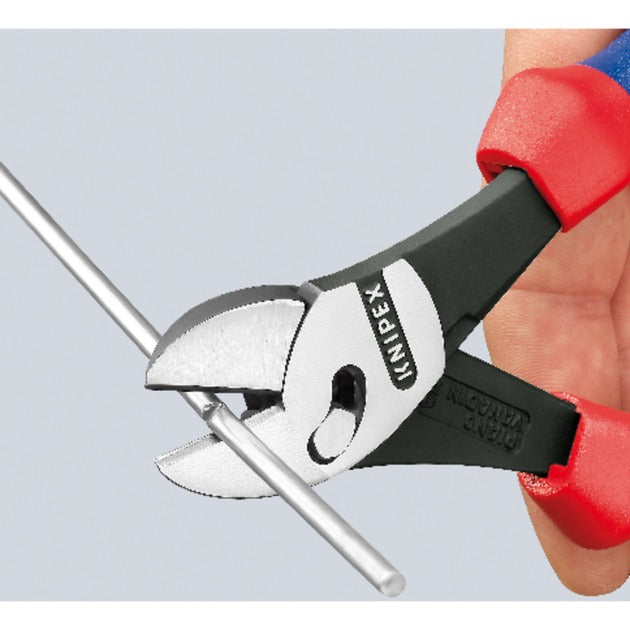 Load image into Gallery viewer, Knipex twinforce zijsnijtang 7372180 kniptang (rood blauw)