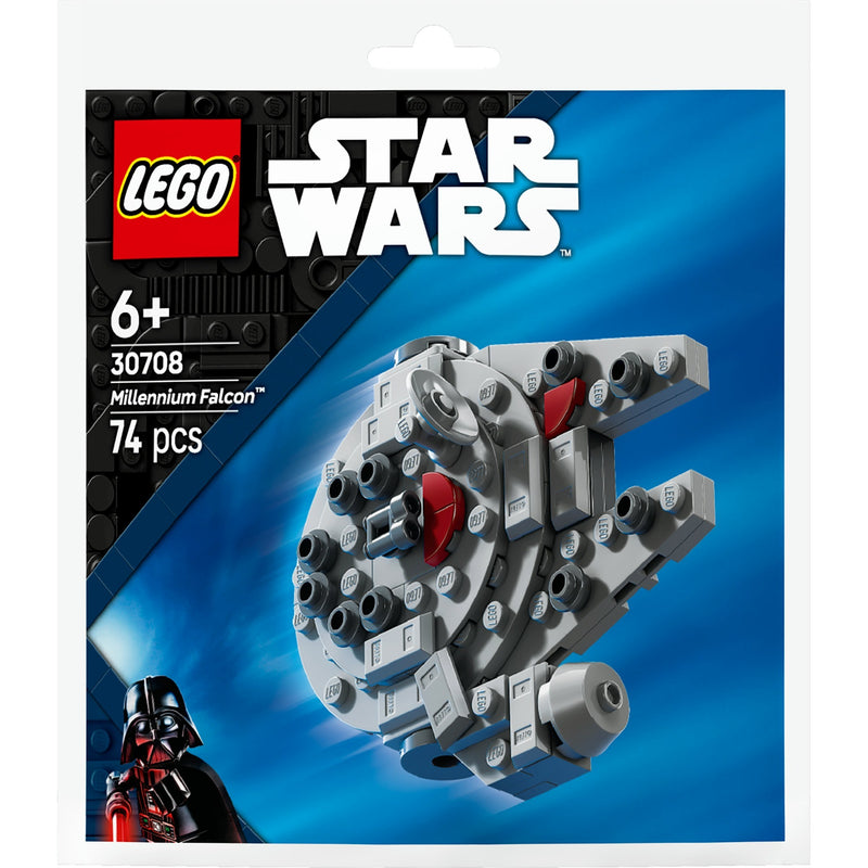 Afbeelding laden in galerijviewer, Lego star wars - millennium falcon minimodel constructiespeelgoed (30708)