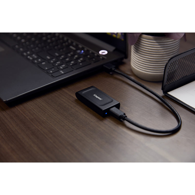 Load image into Gallery viewer, Kingston xs1000 portable 2 tb externe ssd (zwart, sxs1000 2000g, usb-a 3.2 (10 gbit s))