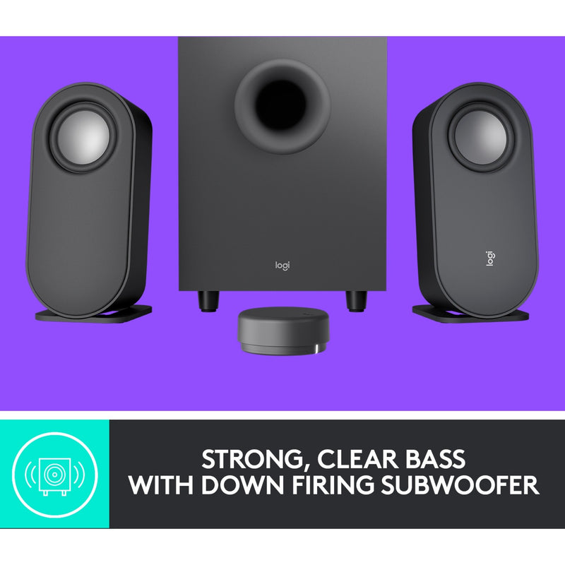 Load image into Gallery viewer, Logitech z407 bluetooth-computerspeakers luidspreker (zwart, bluetooth)
