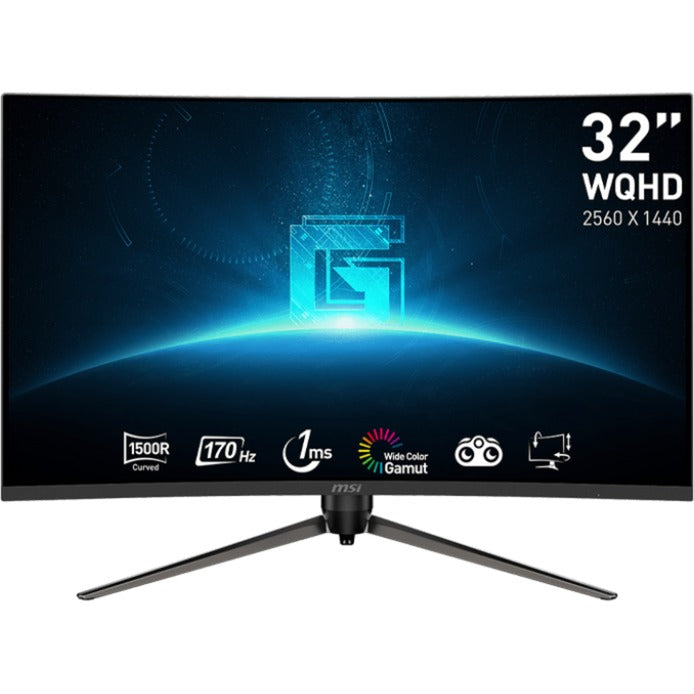 Load image into Gallery viewer, Msi g32cq5p 31.5 curved gaming monitor (zwart, 2x hdmi, displayport, 170 hz)