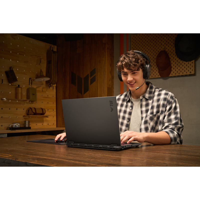 Afbeelding laden in galerijviewer, Asus tuf gaming a16 fa608um-rv231w 16 gaming laptop (zwart grijs | r7 260 | rtx 5060 | 16 gb | 512 gb ssd)