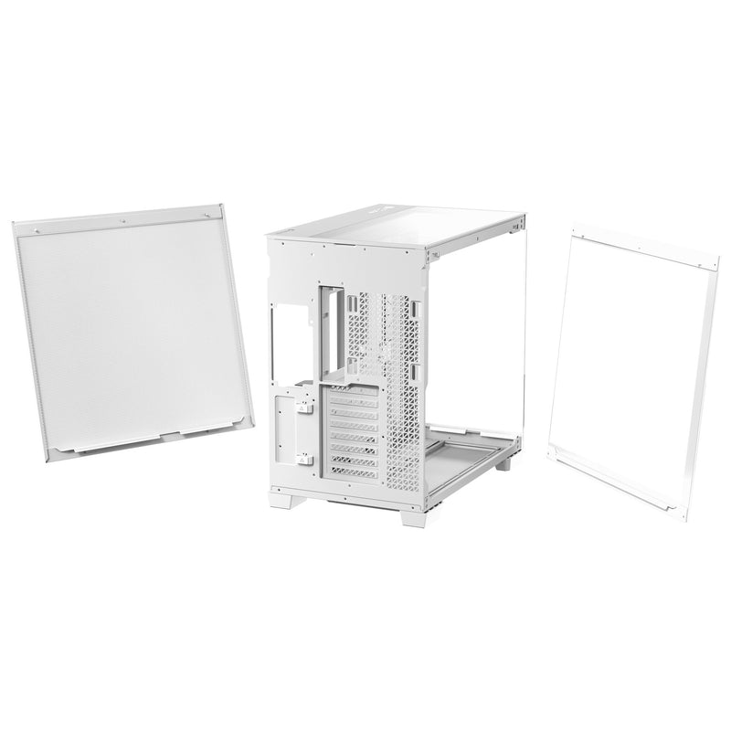 Load image into Gallery viewer, Antec c8 midi tower behuizing (wit zilver | 2x usb-a | 1x usb-c | tempered glass)