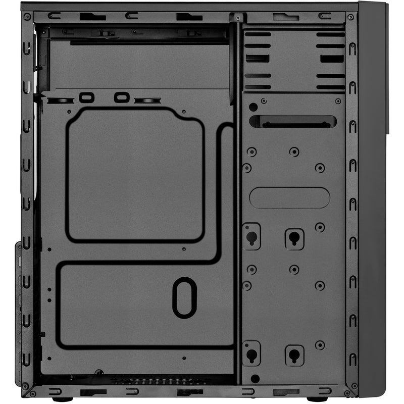 Load image into Gallery viewer, Silverstone sst-ps13b midi tower behuizing (zwart | 2x usb-a)