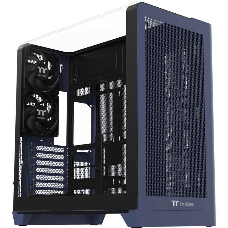 Load image into Gallery viewer, Thermaltake view 390 air future dusk midi tower behuizing (paars | 2x usb-a | 1x usb-c | tempered glass)