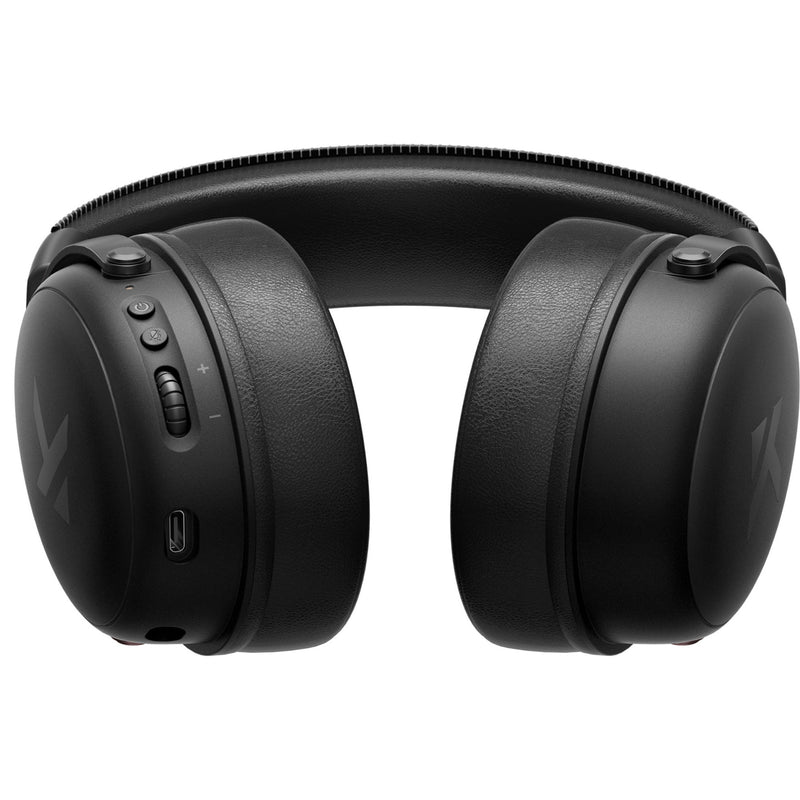 Afbeelding laden in galerijviewer, Mchose v9 wireless over-ear gaming headset (zwart, pc laptop playstation switch smartphone, 2.4g bluetooth wired type-c)