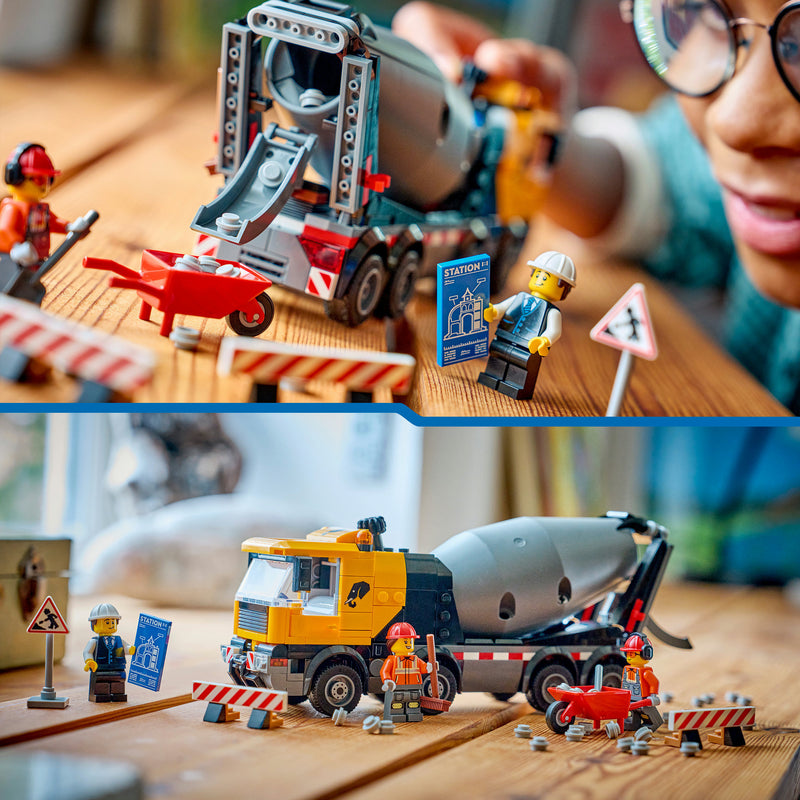 Load image into Gallery viewer, Lego city cement mixer constructiespeelgoed