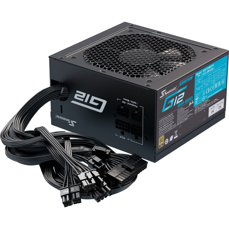 Load image into Gallery viewer, Seasonic g12 gm-850 850 watt voeding (3x pcie)
