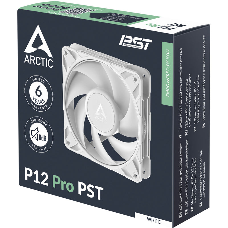 Load image into Gallery viewer, Arctic p12 pro pst case fan (wit, 120 x 120 x 25 mm, pwm)