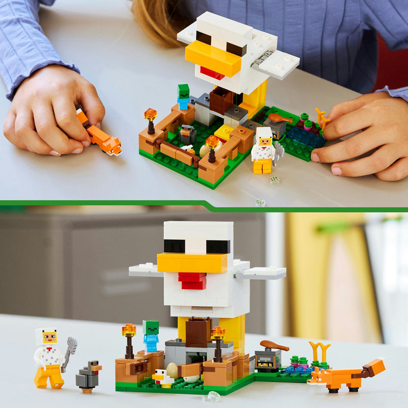 Load image into Gallery viewer, Lego minecraft 21585 kippenboerderij