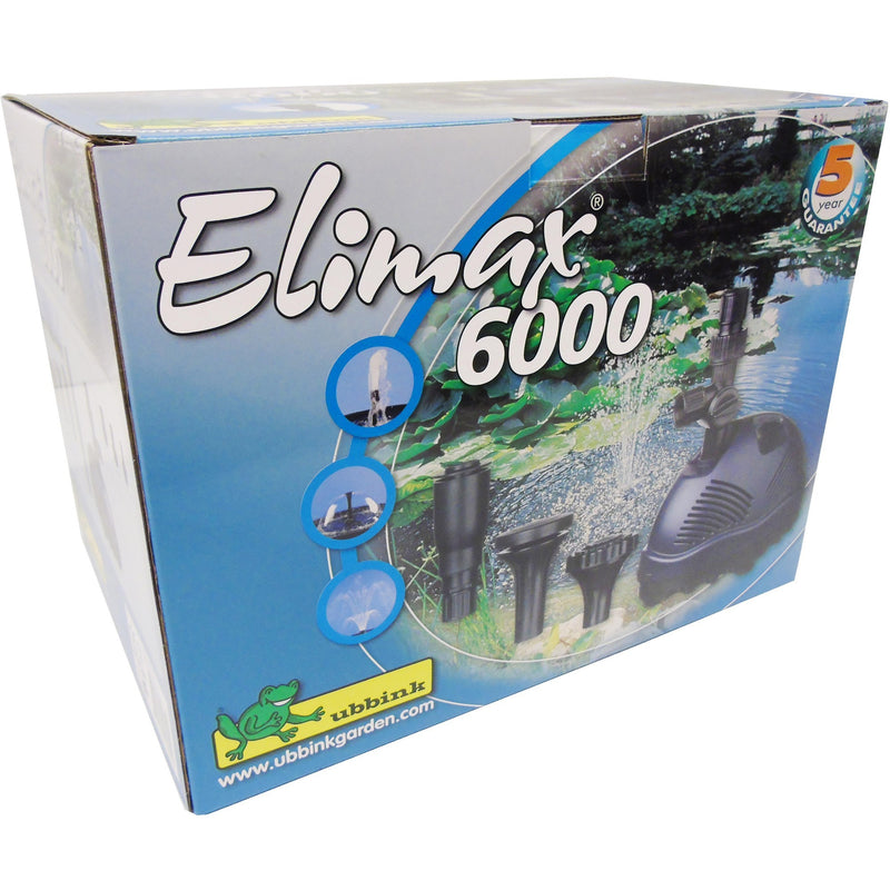 Load image into Gallery viewer, Ubbink elimax 6000 fonteinpomp (zwart)