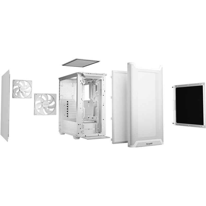 Load image into Gallery viewer, Be quiet! pure base 501 airflow midi tower behuizing (wit | 2x usb-a | 1x usb-c)
