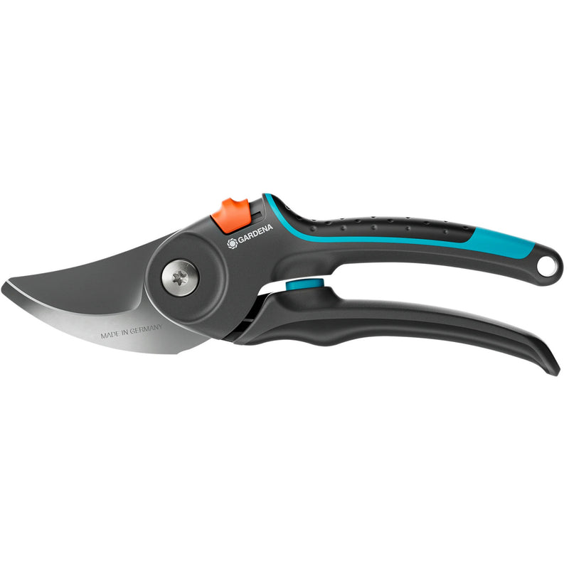 Load image into Gallery viewer, Gardena snoeischaar premiumcut pro fresh wood, bypass (grijs turquoise, 24 mm snoeidiameter)