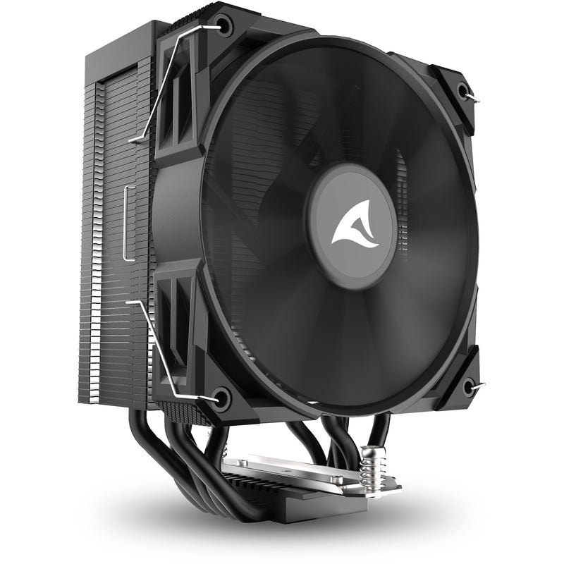 Load image into Gallery viewer, Sharkoon a50 cpu-koeler (zwart, 4-pins pwm fan-connector)