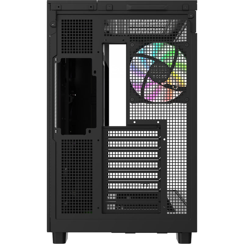 Load image into Gallery viewer, Thermaltake view 380 xl ws argb midi tower behuizing (zwart houtkleur | 2x usb-a | 1x usb-c | rgb | tempered glass)