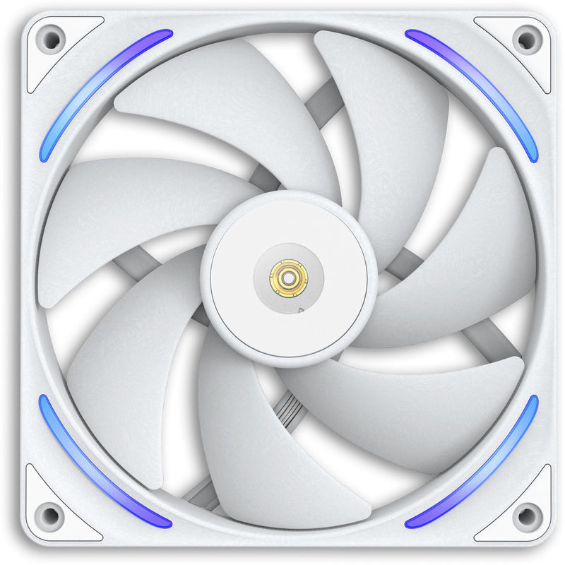 Load image into Gallery viewer, Nzxt f140x rgb case fan (wit, 140 x 140 x 30 mm, pwm)