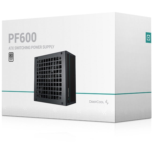 Afbeelding laden in galerijviewer, Deepcool pf600 600 watt voeding (zwart, 4x pcie)