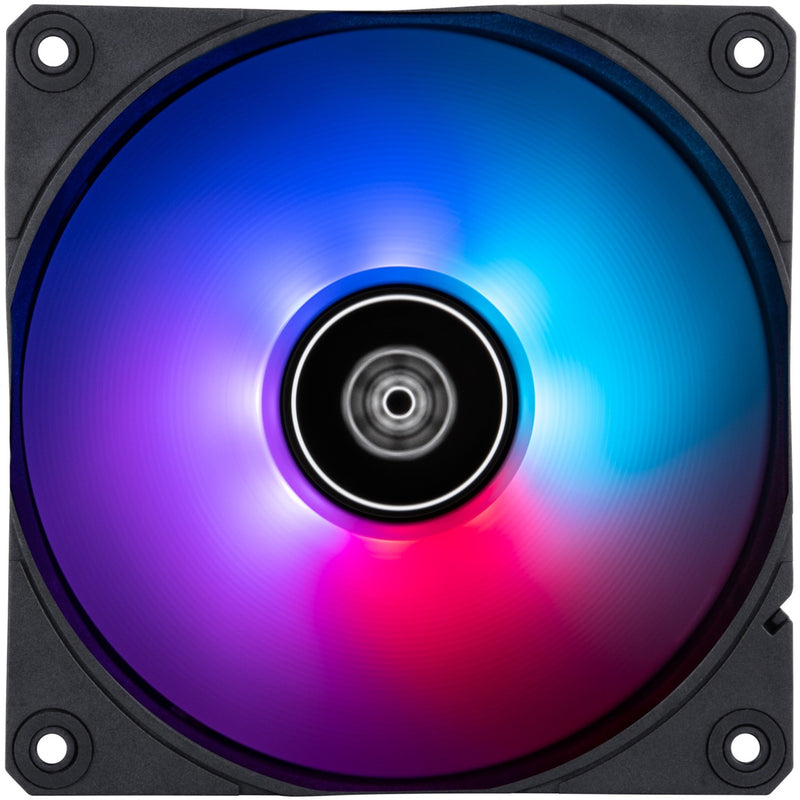 Load image into Gallery viewer, Silverstone shark force 120 argb case fan (zwart, 120 x 120 x 25 mm, pwm)