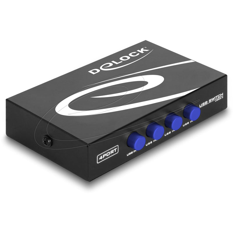 Load image into Gallery viewer, Delock switch usb 2.0 4 port manual usb-switch