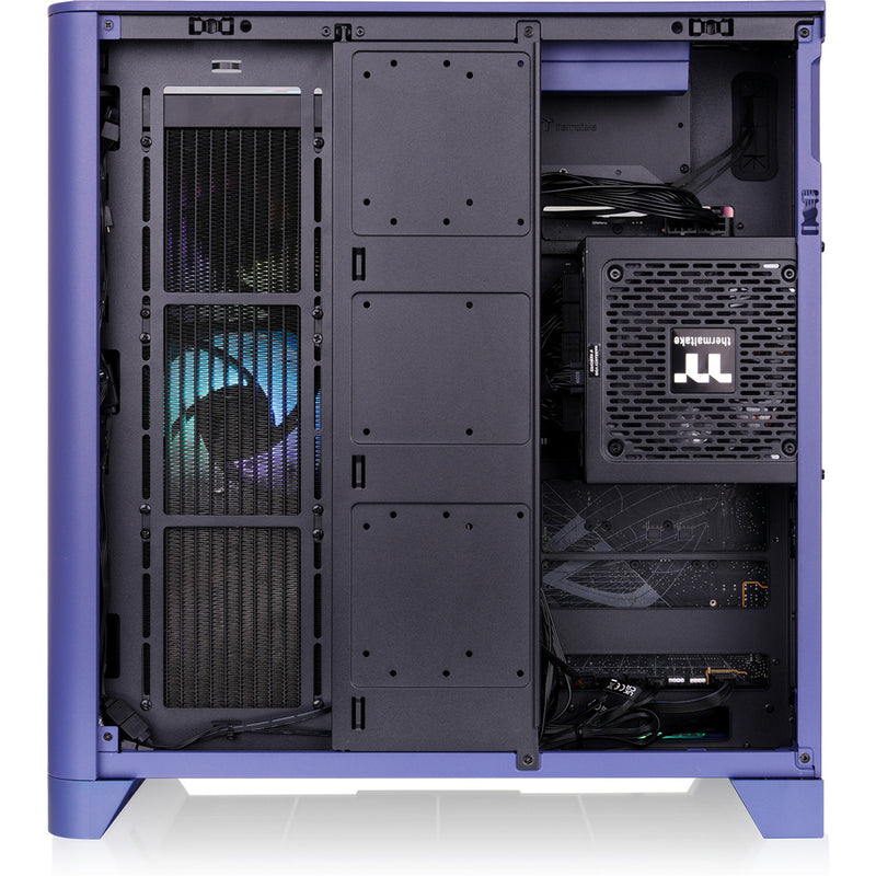 Load image into Gallery viewer, Thermaltake view 390 air future dusk midi tower behuizing (paars | 2x usb-a | 1x usb-c | tempered glass)