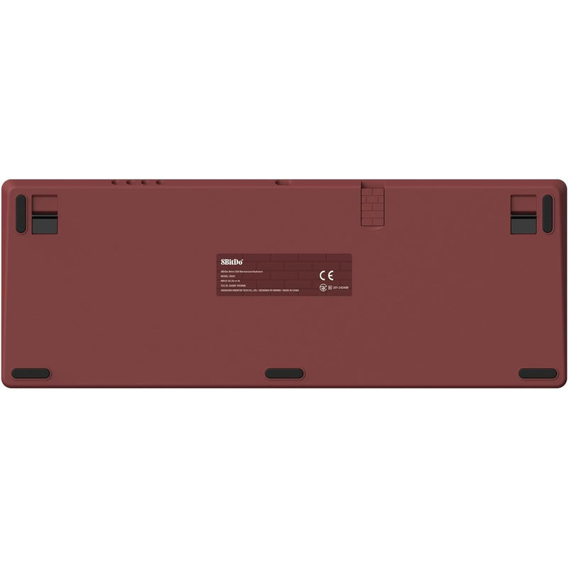 Afbeelding laden in galerijviewer, 8bitdo retro mechanical keyboard fami edition (beige, us lay-out (qwerty), kailh box white, 100%, bluetooth low energy, wireless 2.4g, usb)