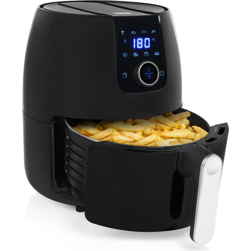 Load image into Gallery viewer, Princess 182025 aerofryer xxl heteluchtfriteuse (zwart zilver, 4,5 liter)
