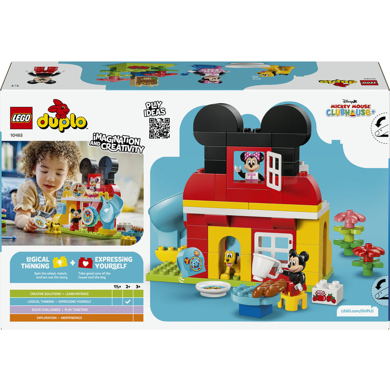 Load image into Gallery viewer, Lego duplo - mickey mouse clubhuis met minnie en pluto constructiespeelgoed (10465)