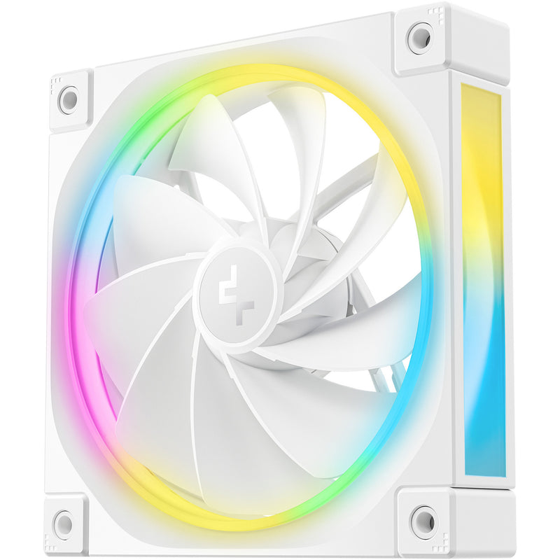 Afbeelding laden in galerijviewer, Deepcool fl12r rgb case fan (wit, 120 x 120 x 25 mm, pwm)