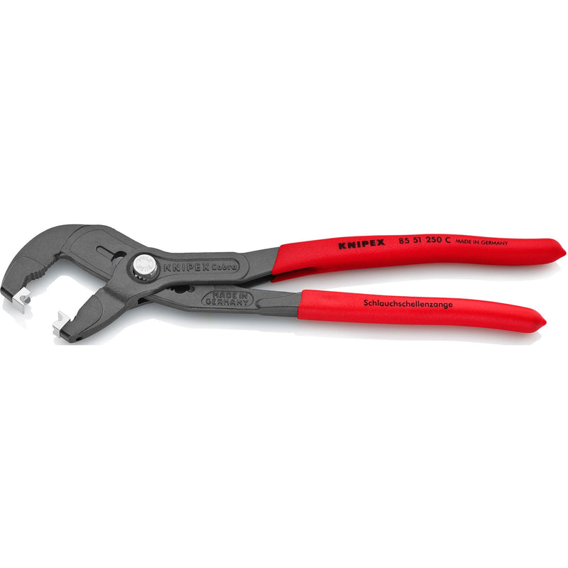 Load image into Gallery viewer, Knipex slangklemtang 85 51 250 c (rood)