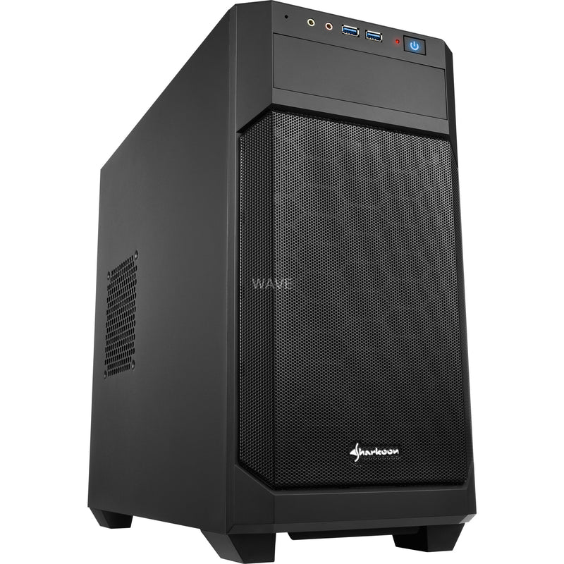 Load image into Gallery viewer, Sharkoon v1000 midi tower behuizing (zwart | 2x usb-a)