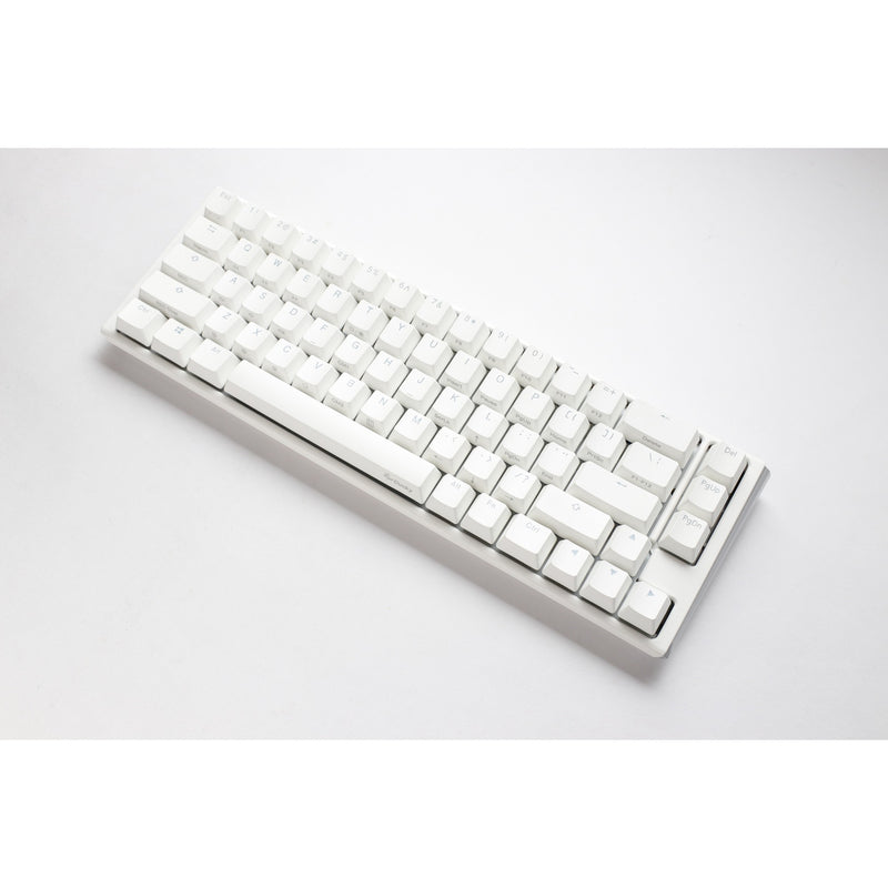 Load image into Gallery viewer, Ducky one 3 classic pure white sf, toetsenbord (wit, us lay-out, cherry mx brown, rgb led, double-shot pbt, hot-swappable, quack mechanics, 65%)