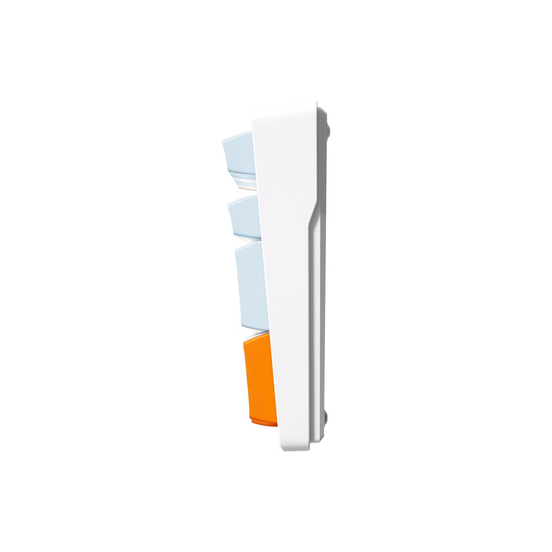 Afbeelding laden in galerijviewer, Mchose g98 pro orange blue snow tiger wireless tri-mode custom mechanical rgb gaming toetsenbord (blauw, us lay-out (qwerty), ttc snow tiger, rgb, hot swap, double-shot pbt, draadloos | bluetooth | usb-c)