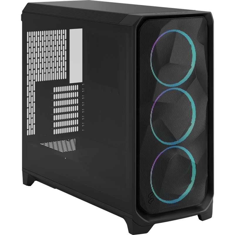 Afbeelding laden in galerijviewer, Fractal design meshify 3 xl rgb big tower behuizing (zwart | 2x usb-a | 1x usb-c | rgb | tempered glass)