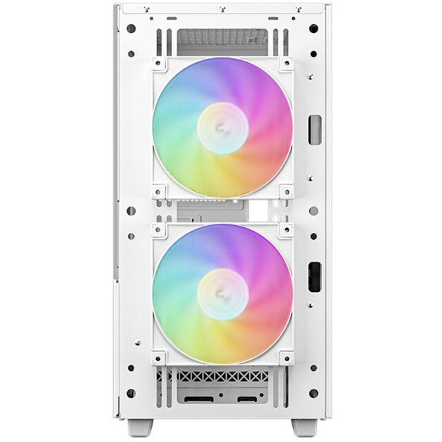 Load image into Gallery viewer, Deepcool ch360 mini tower behuizing (wit | 1x usb-a | 1x usb-c | rgb | window)