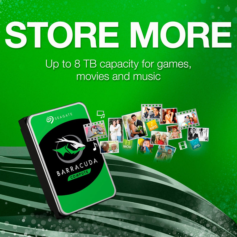Load image into Gallery viewer, Seagate barracuda 8 tb harde schijf (st8000dm004, sata 600)