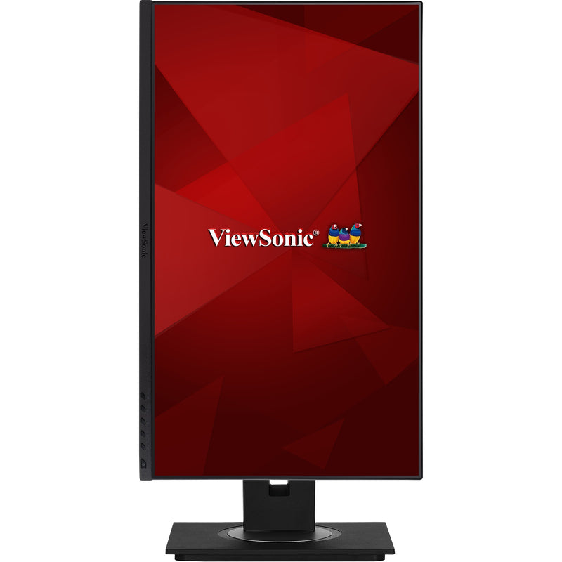 Load image into Gallery viewer, Viewsonic vg2448a-2 24 monitor (zwart (mat) zilver, 1x hdmi, 1x displayport, usb-c, usb-a, sound, 100hz)