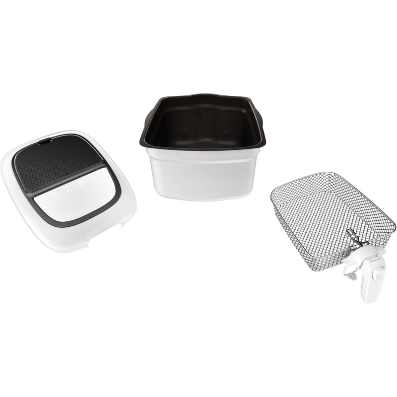 Load image into Gallery viewer, Tefal super uno fr3140 frituurpan (wit zwart, 2,2 liter)