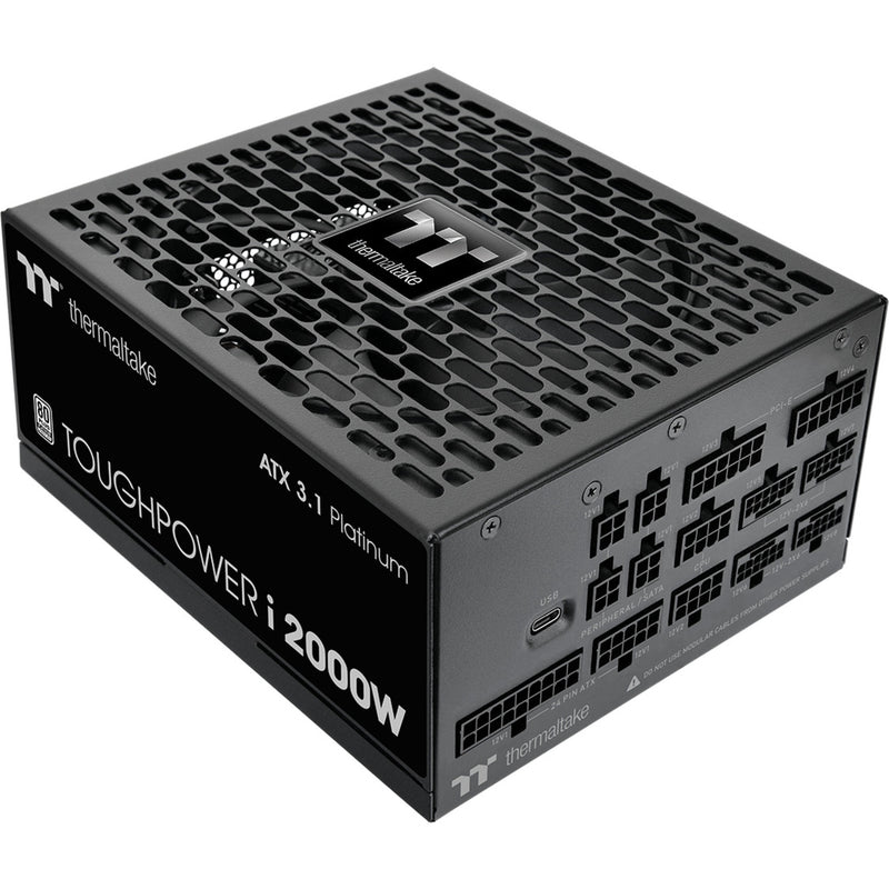 Load image into Gallery viewer, Thermaltake toughpower i modulaire 2000 watt voeding (zwart, 4x 12v-2x6, 8x pcie)