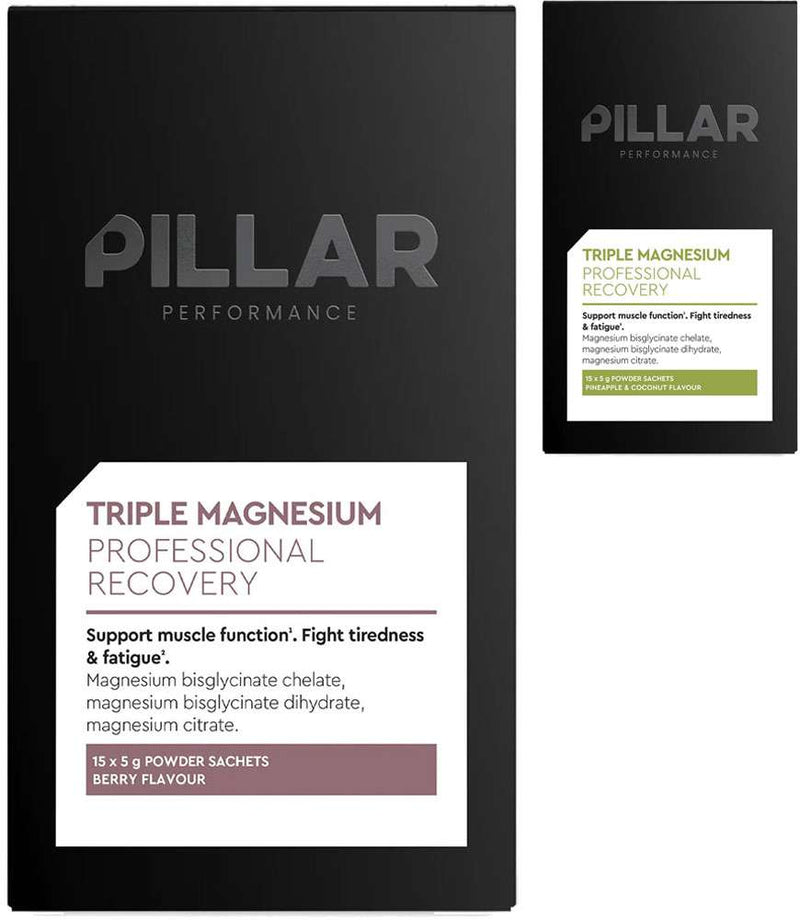 Load image into Gallery viewer, Pillar performance triple magnesium travel pack 15x5g