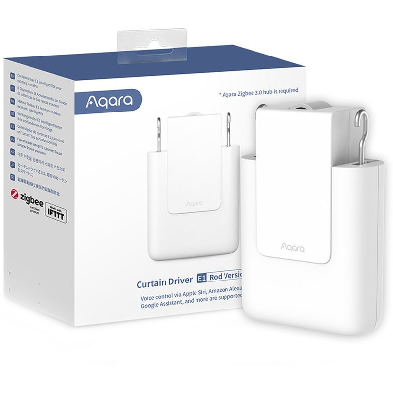 Load image into Gallery viewer, Aqara curtain driver e1 rod version actuator (wit, zigbee)