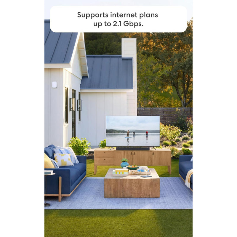 Load image into Gallery viewer, Eero outdoor 7 mesh access point (wit, wi-fi 7, poe+)